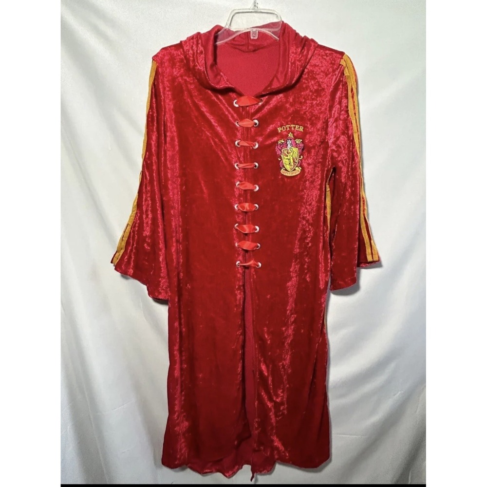 Harry Potter‎ red cape with hood Child Large Halloween Costume - New